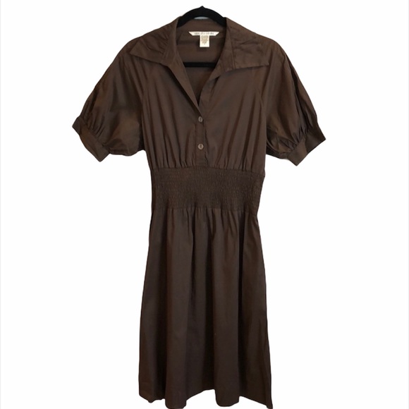 DVF Brown Summer Dress Sz 8